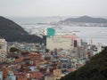Bay of the colorful Gamcheon culture village in Busan