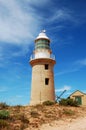 Bay of Exmouth, Australia. View of Lighthouse. Royalty Free Stock Photo