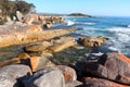 Bay of Fires beautiful day Royalty Free Stock Photo