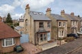 Bay fronted Victorian brick homes - street scene