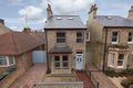 Elevated view of Bay fronted Victorian detached house in Cambridge