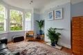 Bay fronted Victorian British living room