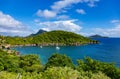 Bay Grande Baie, Terre-de-Bas, Iles des Saintes, Les Saintes, Guadeloupe, Caribbean Royalty Free Stock Photo