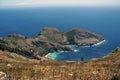 The bay of Ieranto in Sorrento`s peninsula