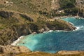 The bay of Ieranto in Sorrento`s peninsula