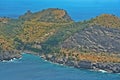 The bay of Ieranto in Sorrento`s peninsula