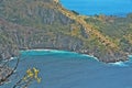 The bay of Ieranto in Sorrento`s peninsula