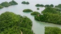 Bay with islands. Philippines.