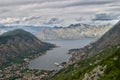 Bay of Kotor - what an amazing view Royalty Free Stock Photo