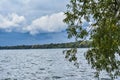 Lake Winnebago at High Cliff State Park, Sherwood, WI Royalty Free Stock Photo