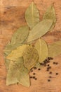 Bay leaf herb Royalty Free Stock Photo