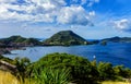 Bay of Les Saintes, Terre-de-Haut, Iles des Saintes, Guadeloupe, Lesser Antilles, Caribbean Royalty Free Stock Photo