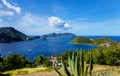 Bay of Les Saintes, Terre-de-Haut, Iles des Saintes, Les Saintes, Guadeloupe, Lesser Antilles, Caribbean Royalty Free Stock Photo