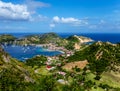 Bay of Les Saintes, Terre-de-Haut, Iles des Saintes, Les Saintes, Guadeloupe, Lesser Antilles, Caribbean Royalty Free Stock Photo