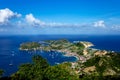 Bay of Les Saintes, Terre-de-Haut, Iles des Saintes, Les Saintes, Guadeloupe, Lesser Antilles, Caribbean Royalty Free Stock Photo