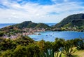 Bay of Les Saintes, Terre-de-Haut, Iles des Saintes, Les Saintes, Guadeloupe, Lesser Antilles, Caribbean Royalty Free Stock Photo