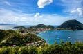 Bay of Les Saintes, Terre-de-Haut, Iles des Saintes, Les Saintes, Guadeloupe, Lesser Antilles, Caribbean Royalty Free Stock Photo