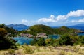 Bay of Marigot, Terre-de-Haut, Iles des Saintes, Les Saintes, Guadeloupe, Lesser Antilles, Caribbean