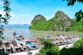 Bay near Thien Cung Cave. Ha Long Bay, Vietnam