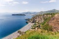 A bay of San Nicola Arcella near the arcomagno, South of Italy.