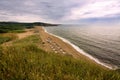 Bay with sandy beach on the Black Sea in Sinemorets, Bulgaria