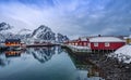 Bay of Slvolvaer Lofoten Islands Norway