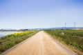 The bay trail near Sunnyvale, San Francisco bay area, California