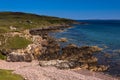 Bay typical landscape on the Coigach Peninsula Royalty Free Stock Photo