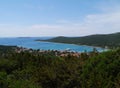 The bay of the village Ist in the Mediterranean Royalty Free Stock Photo