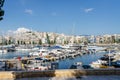 The Bay of Zea in Athens, Greece