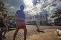 Scene of daily life in the town of Bayahibe 9