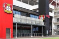 BayArena, home stadium of Bayer Leverkusen in Germany Royalty Free Stock Photo