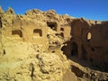 The ruins of Bayazeh Castle near Yazd Iran