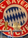 Bayern Munich Logo and trophies