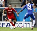 Bayern Munich vs. Chelsea FC UEFA CL Final Royalty Free Stock Photo