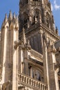 Architecture details of the Cathedral Notre-Dame of Bayeux . Calvados department, Normandy, France Royalty Free Stock Photo