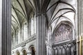 Notre Dame Cathedral of Bayeux Interior Royalty Free Stock Photo