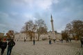 Bayezid Mosque and Bayezid Square Royalty Free Stock Photo