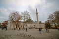 Bayezid Mosque and Bayezid Square Royalty Free Stock Photo