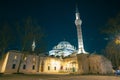Bayezid Mosque view at night. Ramadan or islamic concept photo Royalty Free Stock Photo