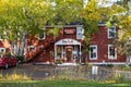 Greunkes First Street Inn, a famous and popular restaurant and hotel in the small