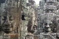 The Bayon Angkor Thom Cambodia Royalty Free Stock Photo