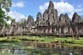 Bayon in Angkor Wat Royalty Free Stock Photo