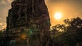 Bayon, Angkor Wat temple. Siem Reap, the smile of angkor