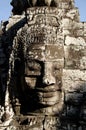 Bayon Face, Cambodia Royalty Free Stock Photo