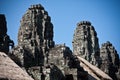 Bayon temple Royalty Free Stock Photo