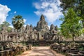 Bayon temple in Angkor Thom Royalty Free Stock Photo