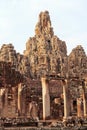 Bayon Temple Angkor Wat, Cambodia Royalty Free Stock Photo