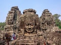 Bayon temple at Angkor Wat complex, Siem Reap, Cambodia