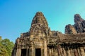 bayon temple angkor wat siem reap cambodia Royalty Free Stock Photo